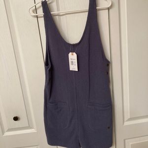 Roxy overall short swimsuit coverup
